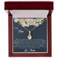 To My Wonderful Mom - Love You Forever - Alluring Beauty Necklace